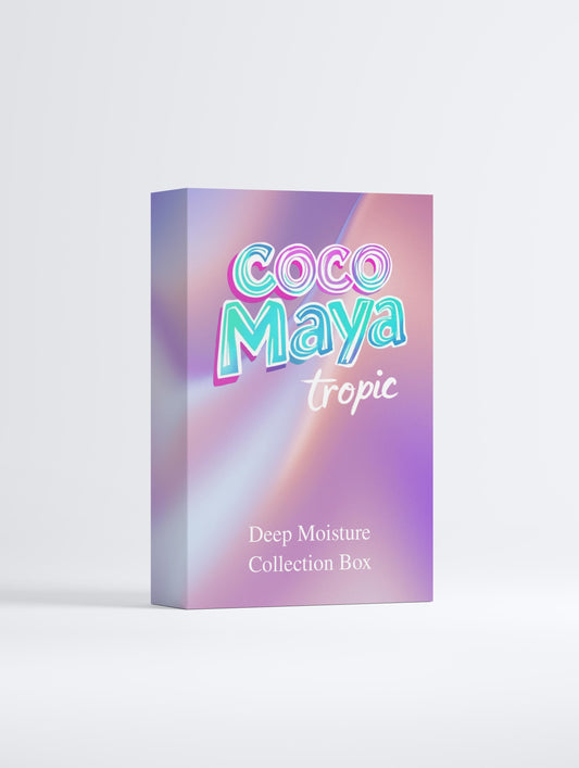 "Deep Moisture Collection Box featuring three premium skincare products – Nourishing Rich Cream, Double Hydration Boost Gel, and Brightening Eye Cream – elegantly arranged in a sleek box, designed to hydrate, nourish, and brighten all skin types."